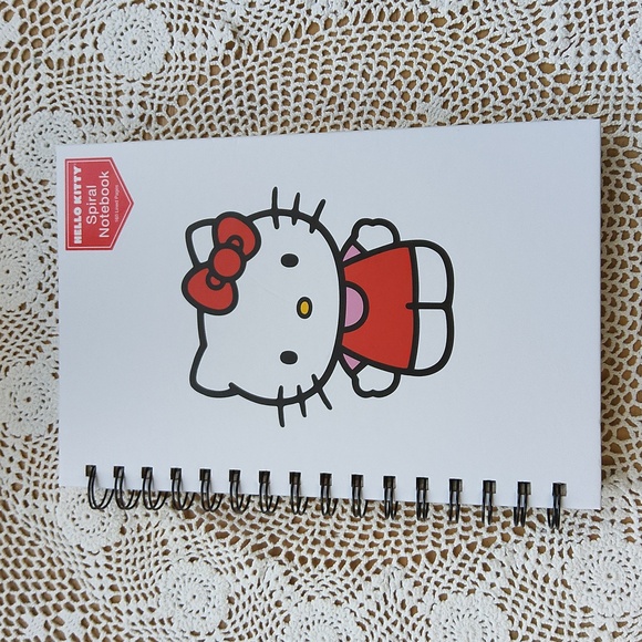 Hello Kitty Spiral Notebook NEW - Picture 1 of 6